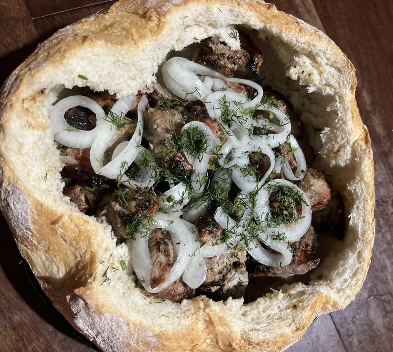 Шашлик з корейки